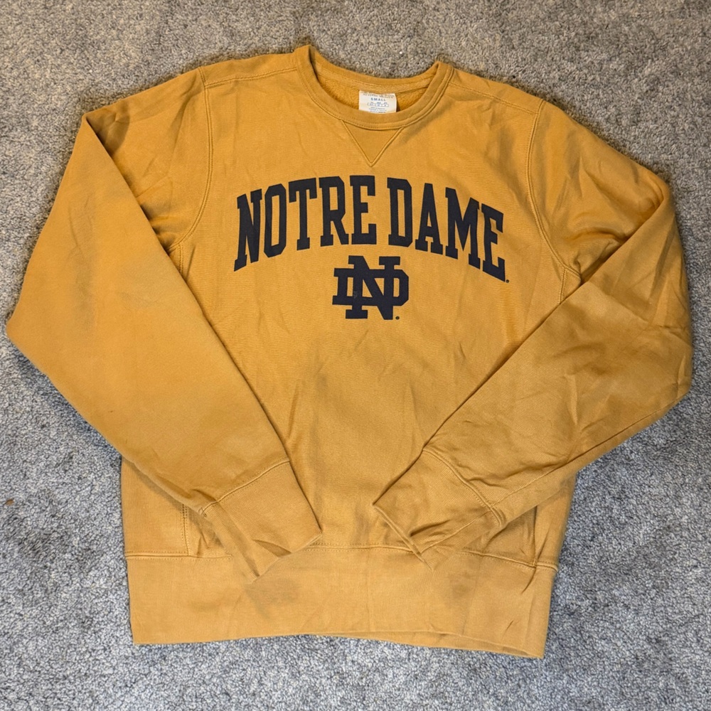 Notre Dame Champion Reverse Weave Sweatshirt